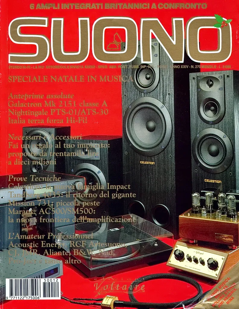 Suono n° 270 rivista numero singolo arretrato hi-fi