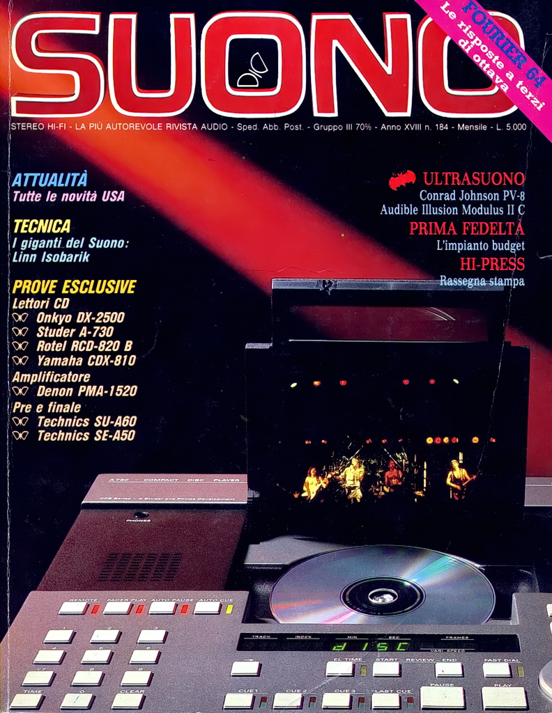 Suono n° 184 rivista numero singolo hi-fi