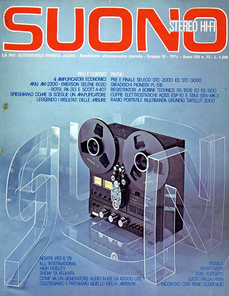 Suono n° 73 rivista numero singolo cuffie hi-fi