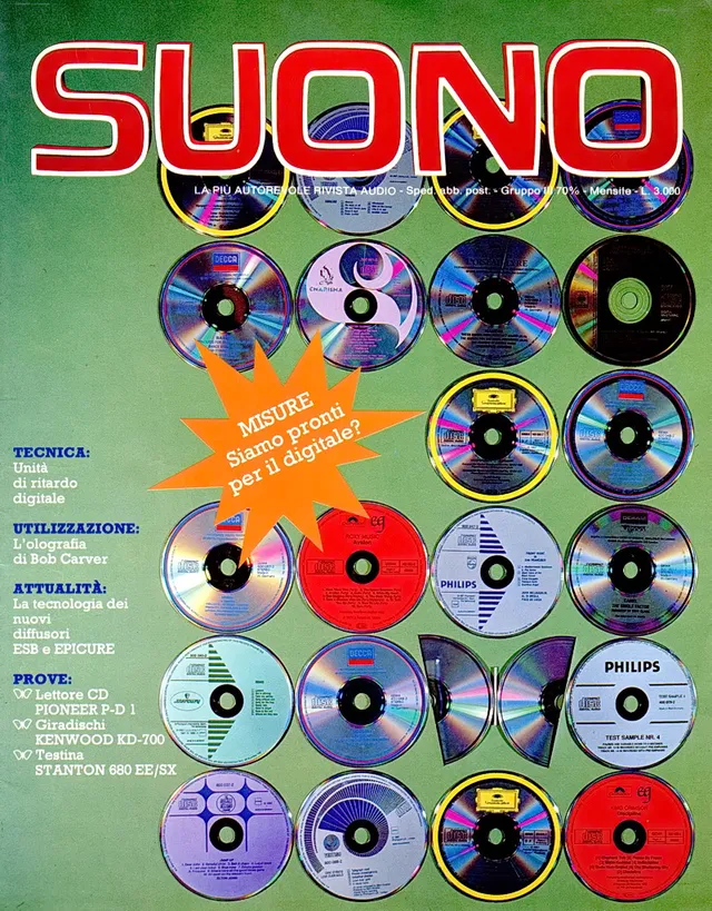 Suono n° 123 rivista numero singolo audio
