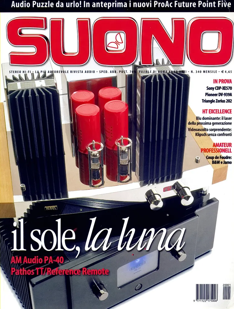 Suono n° 340 rivista numero singolo multicanale