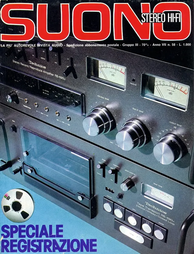 Suono n° 58 rivista numero singolo vintage hi-fi