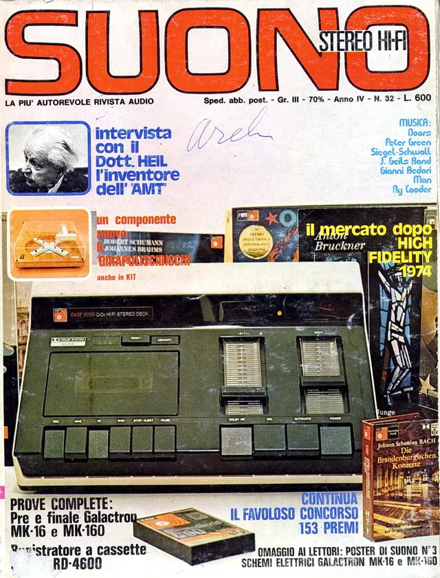 Suono n° 32 rivista numero singolo hi-fi