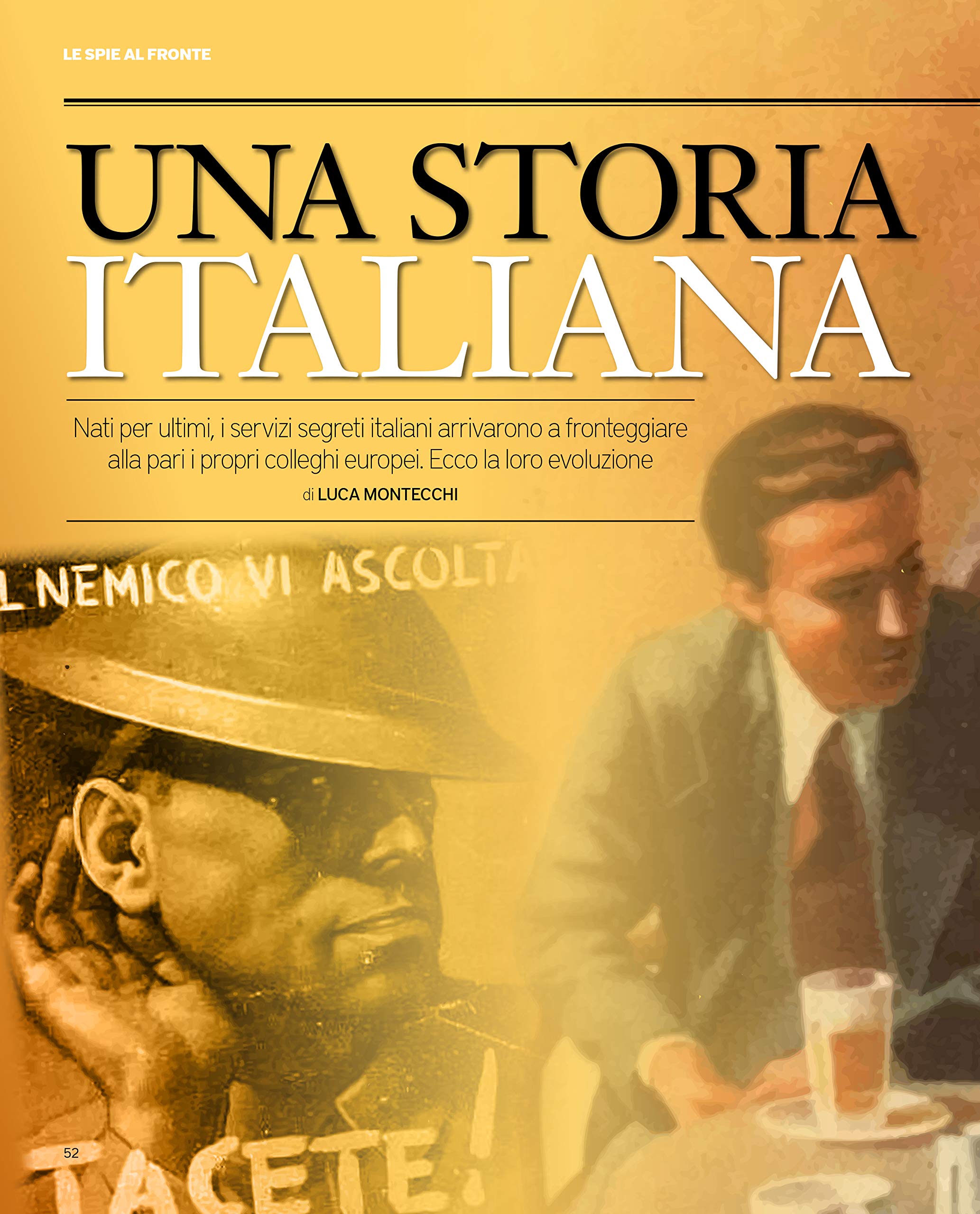 Sprea Speciali Spionaggio La storia segreta delle spie rivista