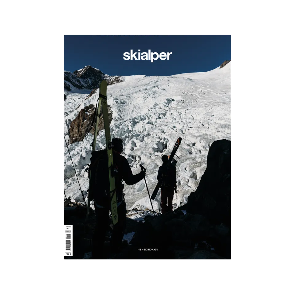 Skialper n.143 rivista numero singolo nomadi dello sci