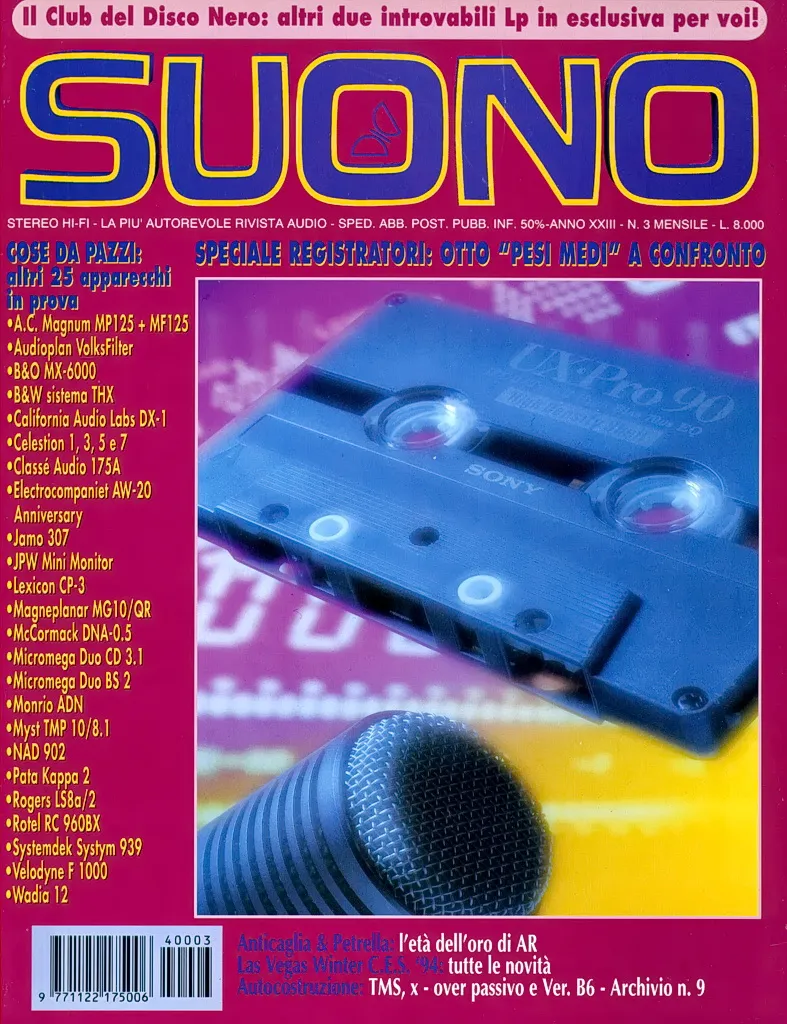 Suono n° 249 rivista numero singolo prove hi-fi