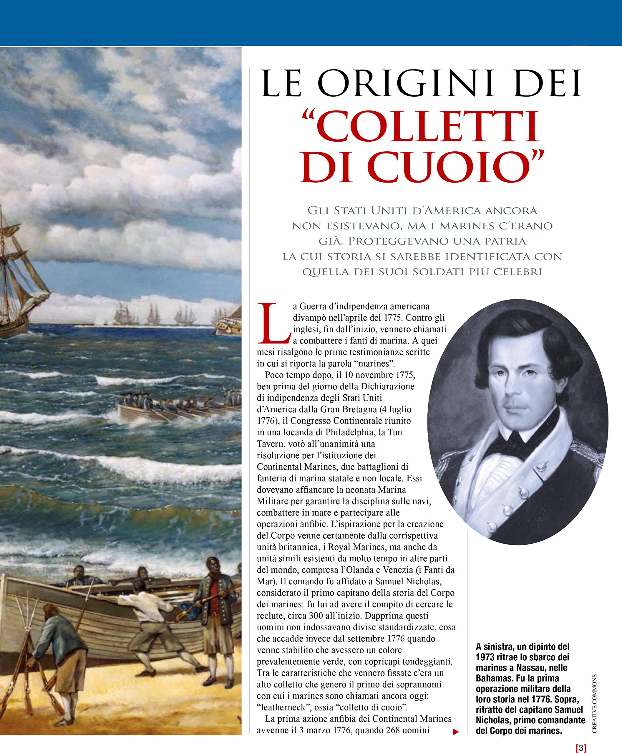 Sprea Speciali I Marines Semper Fidelis rivista militare