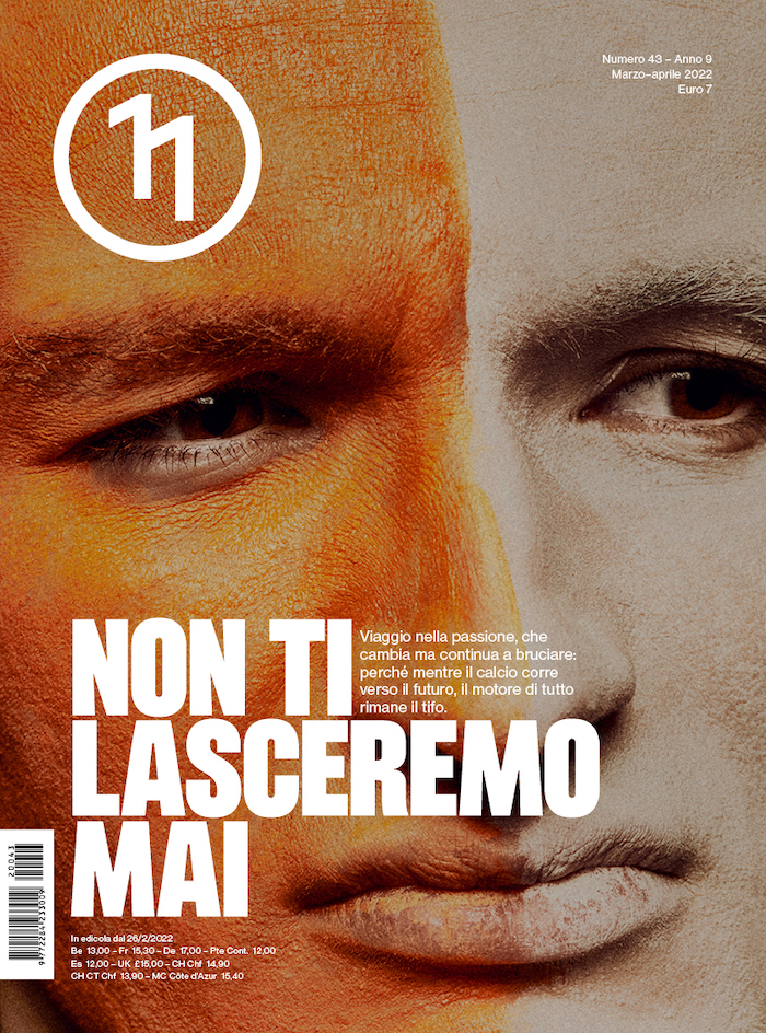 Undici n°43 rivista tifo numero singolo curve italiane
