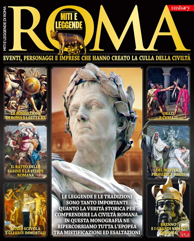 Sprea Miti e Leggende di Roma speciale di storia