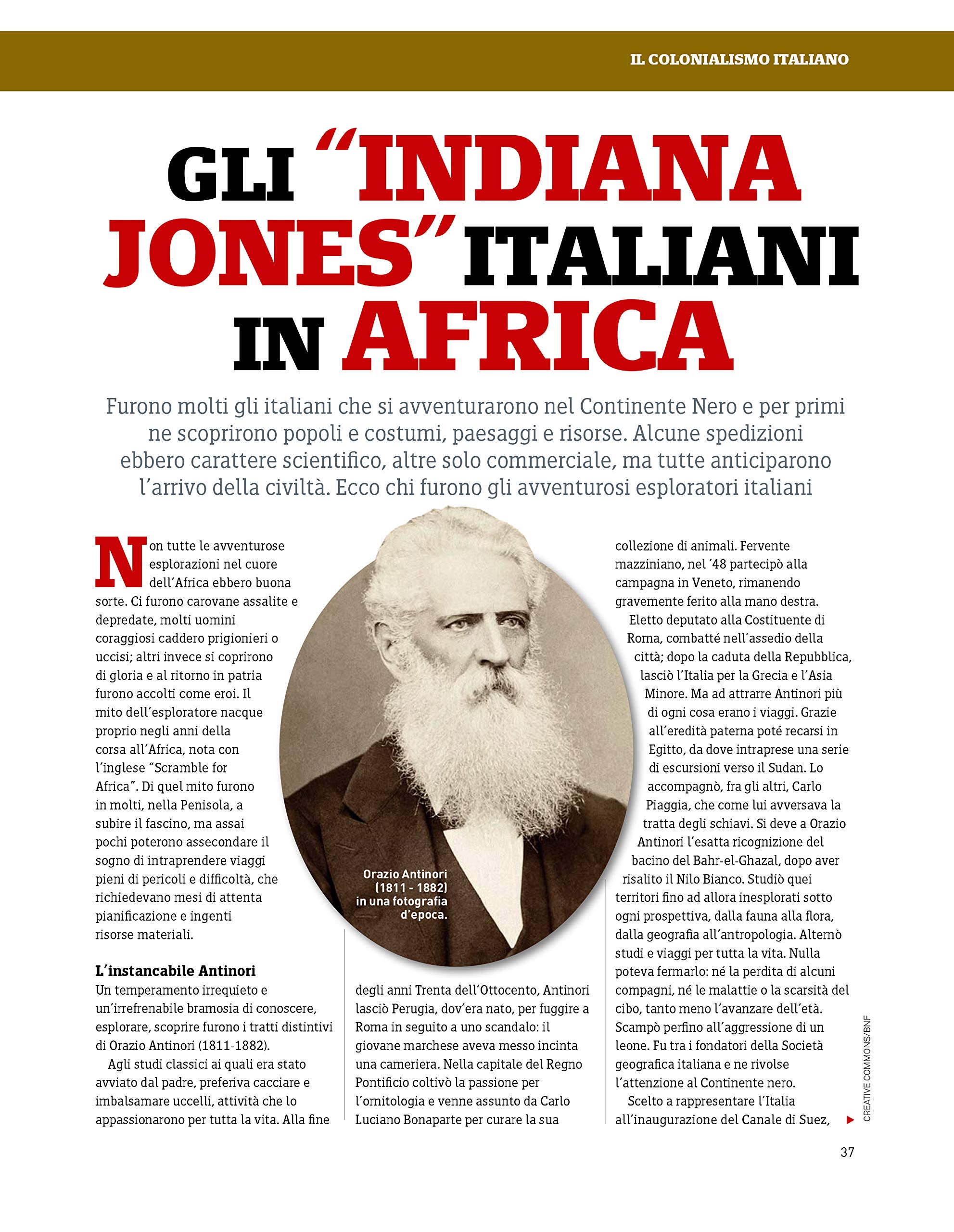Sprea Speciali d'approfondimento Italia Coloniale rivista numero singolo