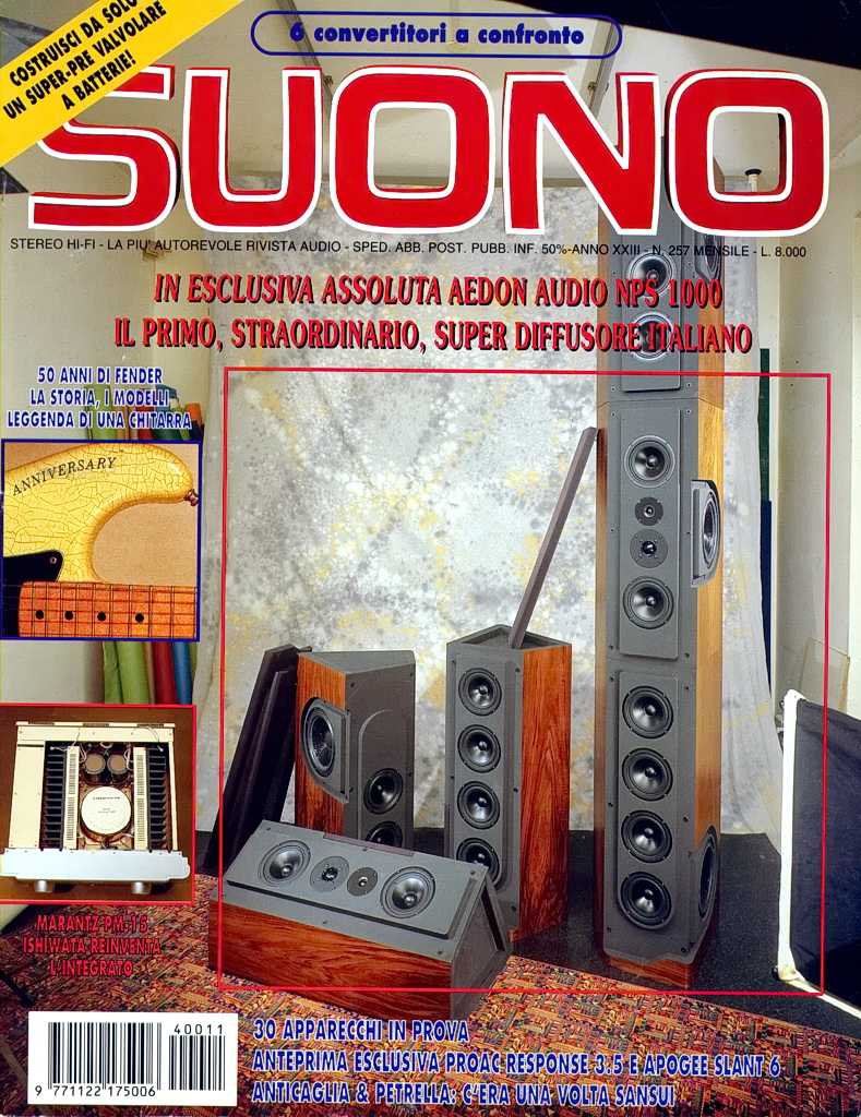 Suono n. 257 rivista numero singolo hi-fi alta fedeltà