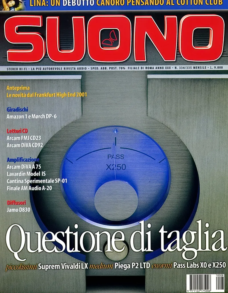 Suono n° 334/335 rivista numero doppio hi-fi