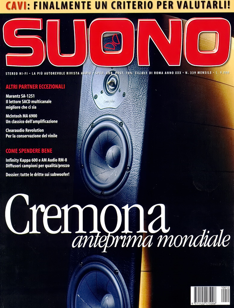 Suono n° 339 rivista numero singolo hi-fi
