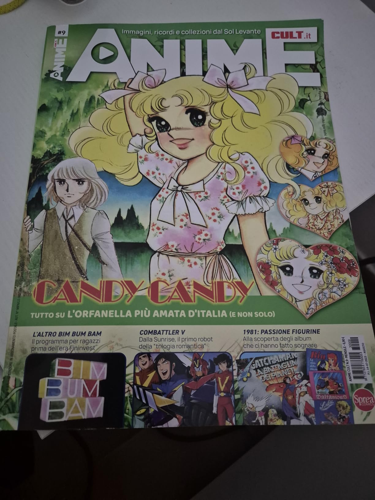 Sprea Anime Cult Candy Candy Vol. 9 rivista numero singolo