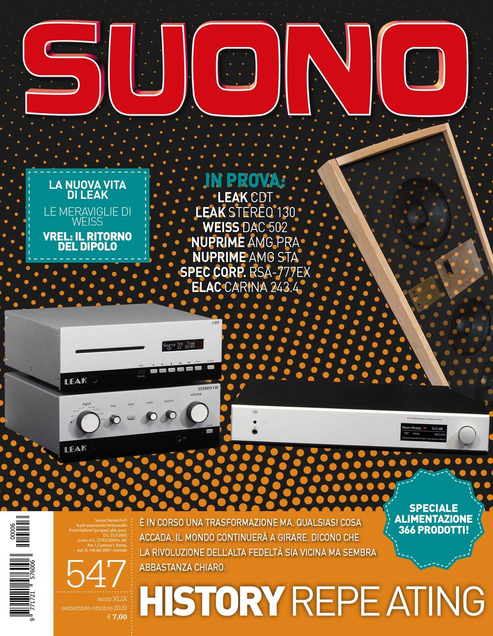 Suono n° 547 rivista digitale numero singolo