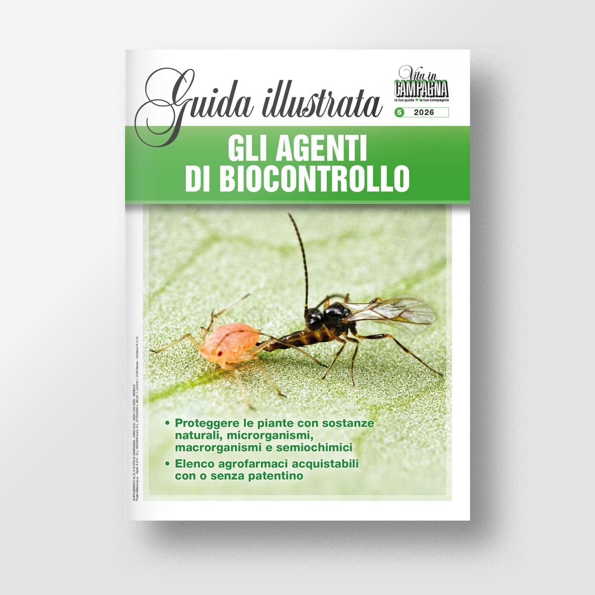 MAD Difesa Gli agenti di biocontrollo guida biologica
