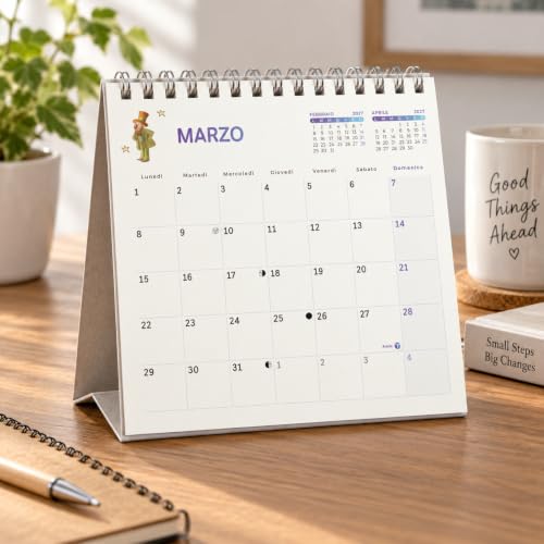 Sprea Piccolo Principe 2027 calendario da tavolo citazioni