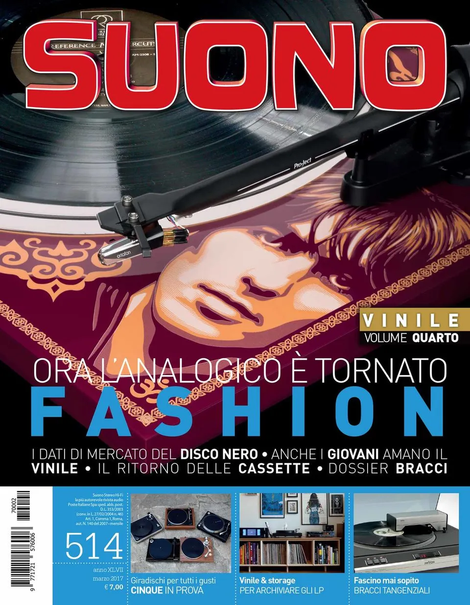 Suono n° 514 rivista digitale numero singolo vinile