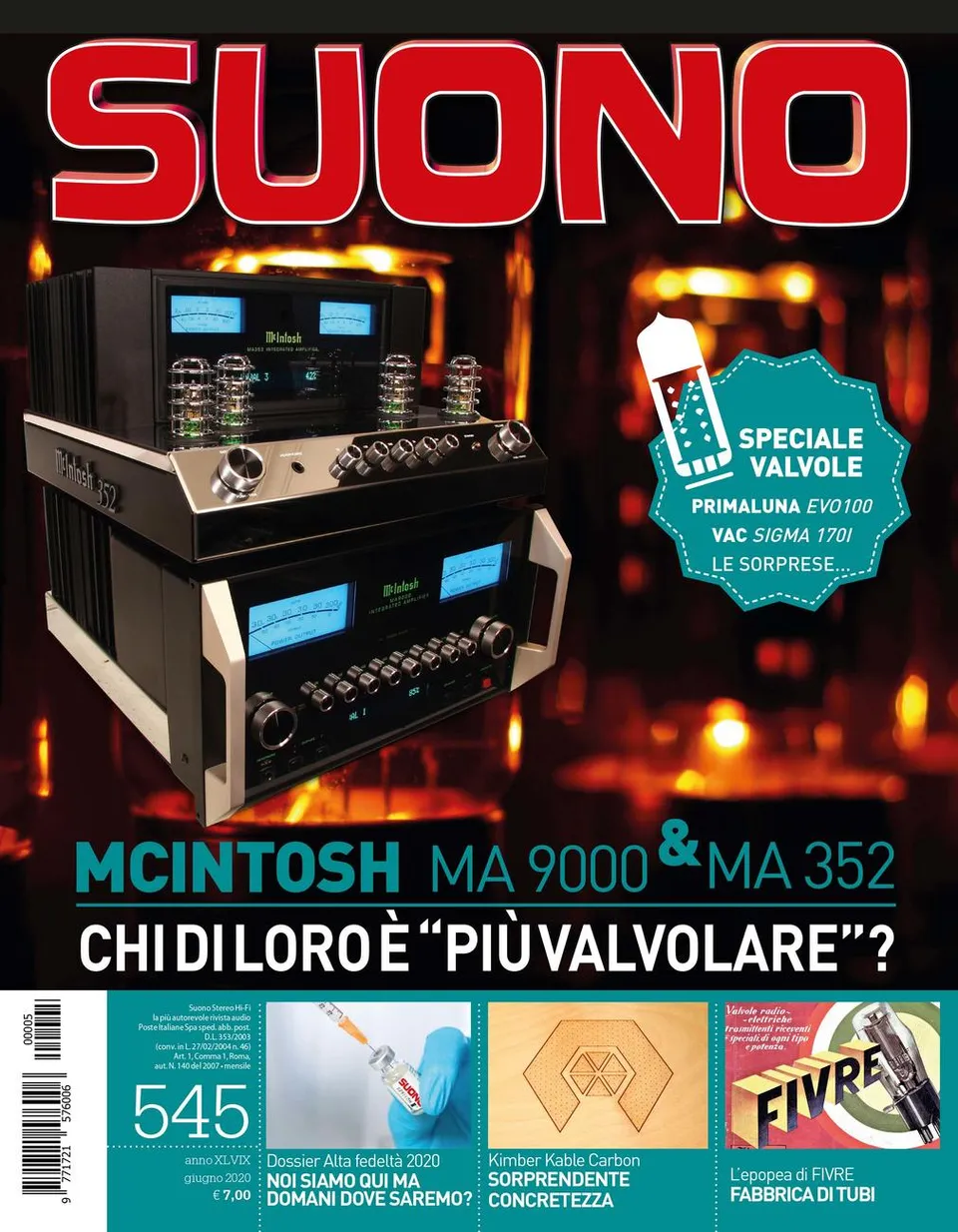 Suono n° 545 rivista edizione digitale hi-fi