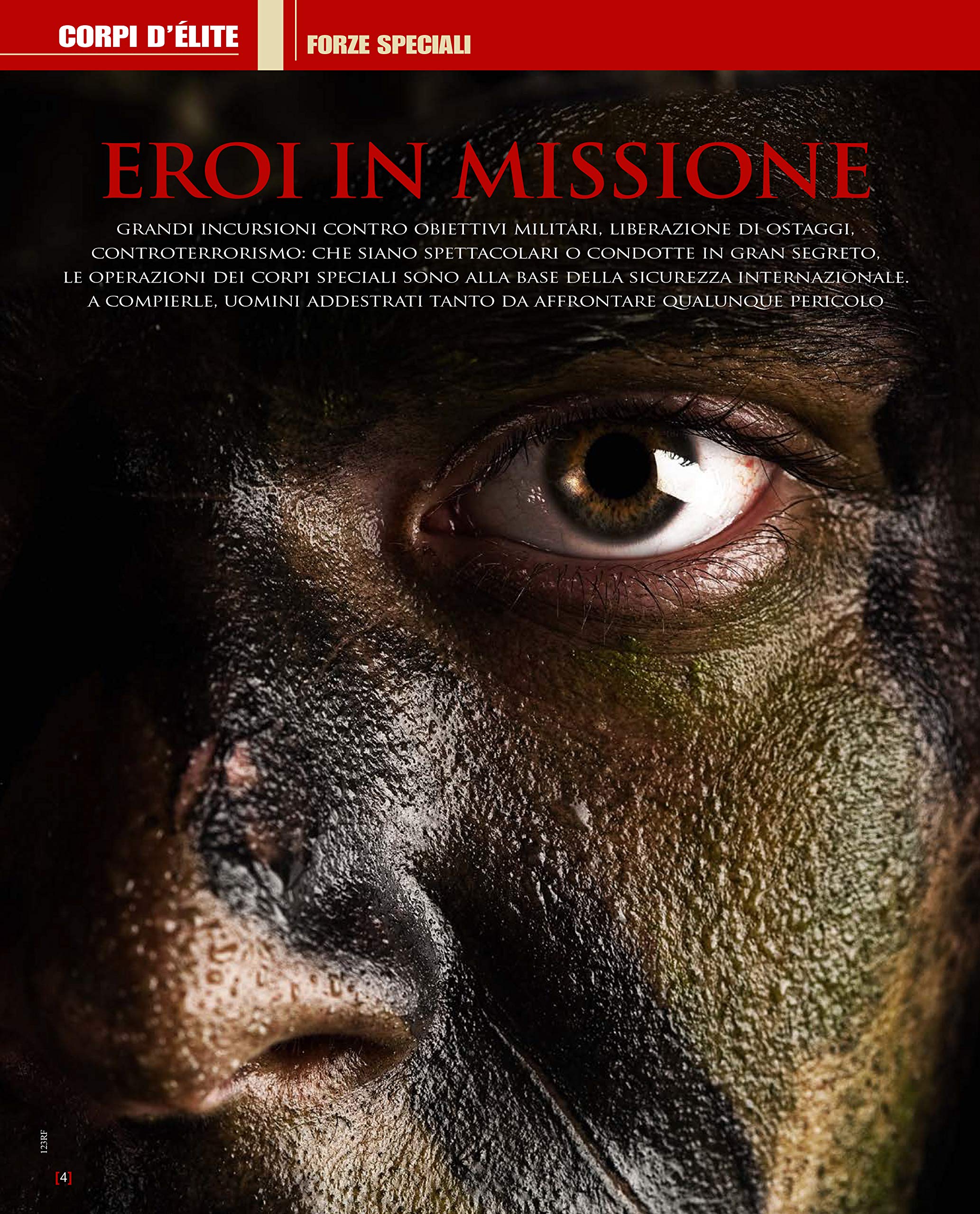Sprea I Corpi Speciali rivista numero singolo militare