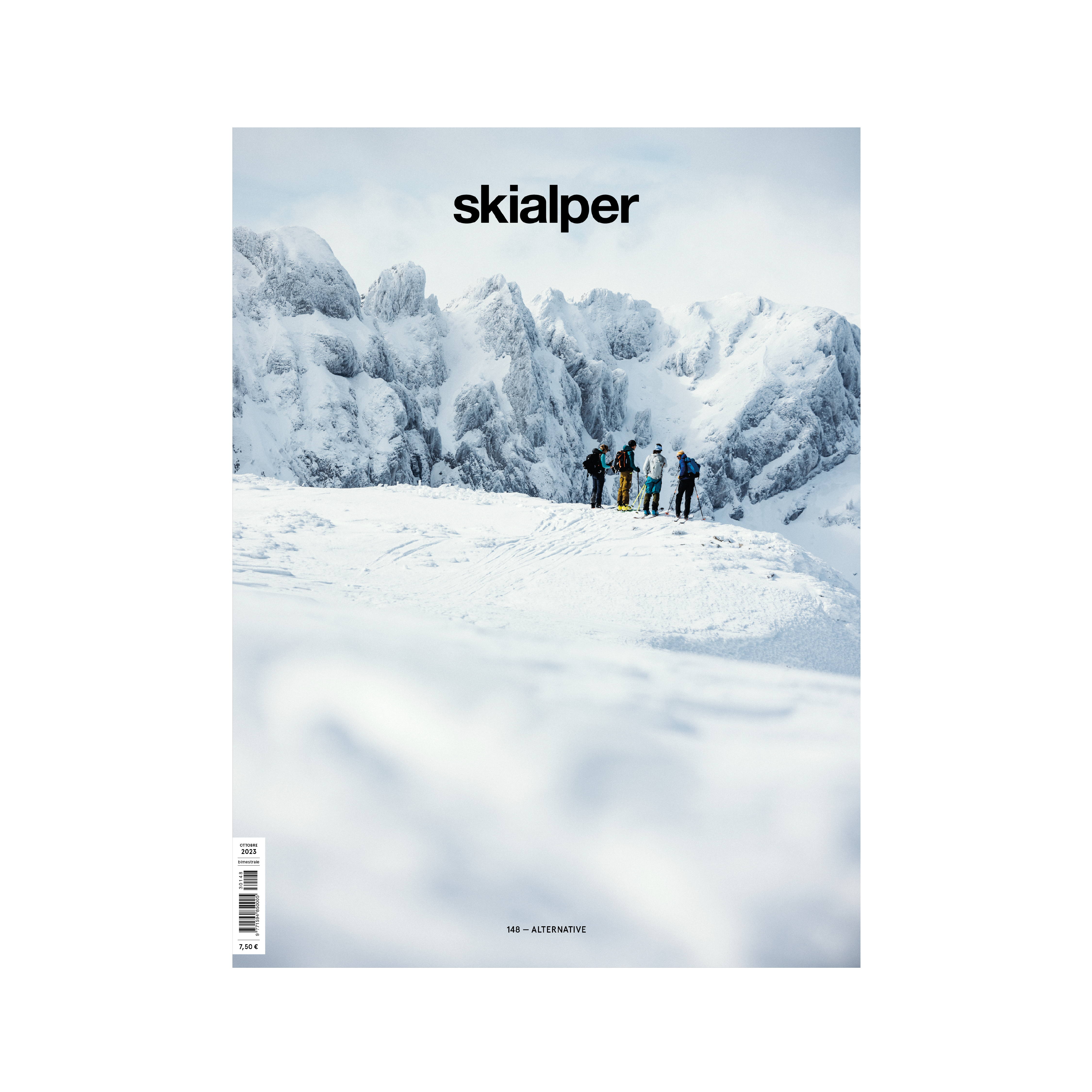 Skialper n.148 rivista scialpinismo numero singolo