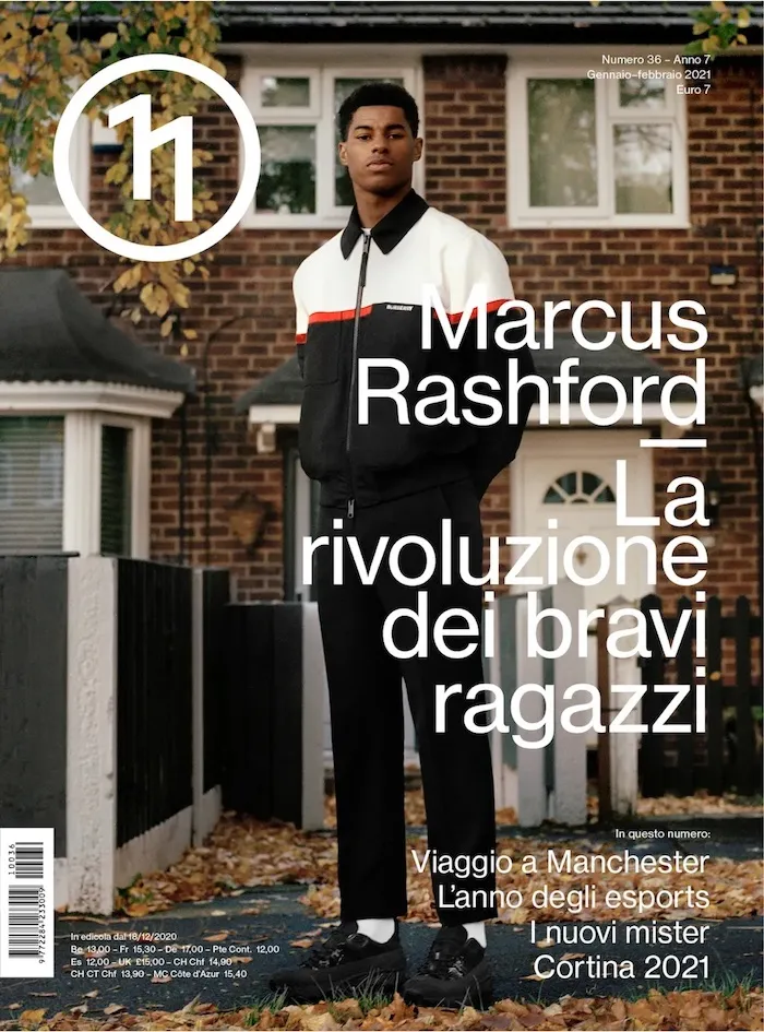 Undici n°36 rivista calcio numero singolo Rashford Balotelli