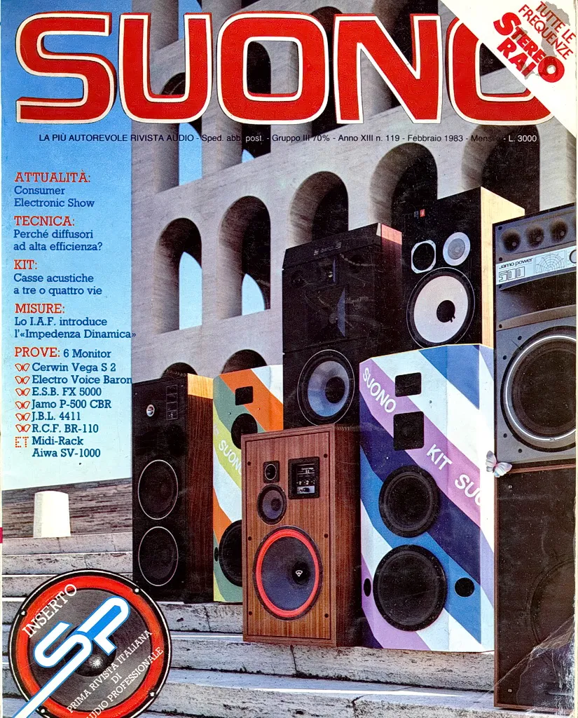 Suono n° 119 rivista numero singolo arretrato hi-fi