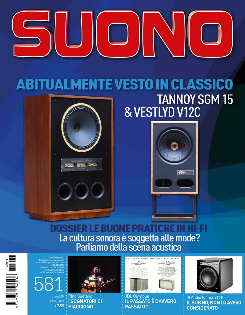 Suono n° 581 Digital Edition rivista numero singolo hi-fi