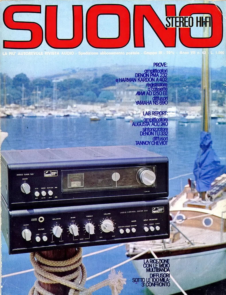 Suono n° 62 rivista numero singolo alta fedeltà