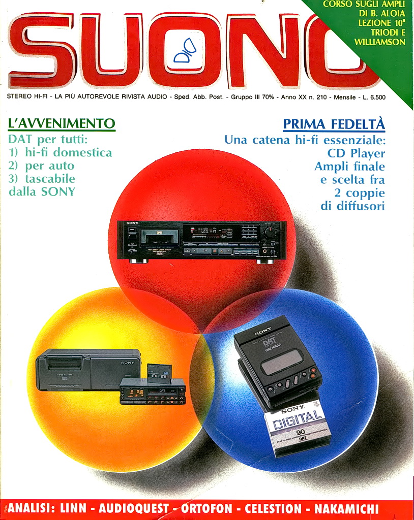 Suono n° 210 rivista numero singolo hi-fi