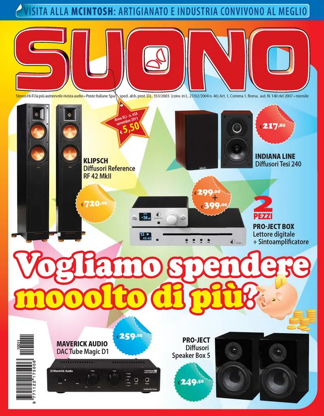 Suono n° 458 rivista digitale numero singolo hi-fi