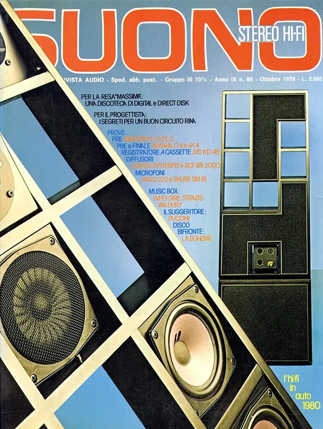 Suono n° 86 rivista cartacea numero singolo arretrato hi-fi