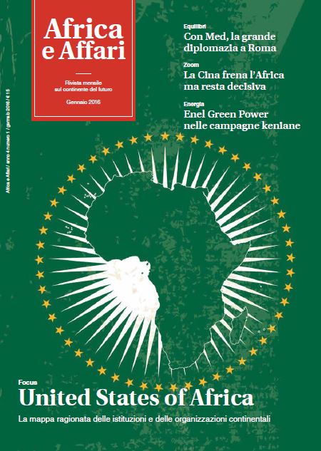 Africa Affari gennaio 2016 United States of Africa rivista digitale