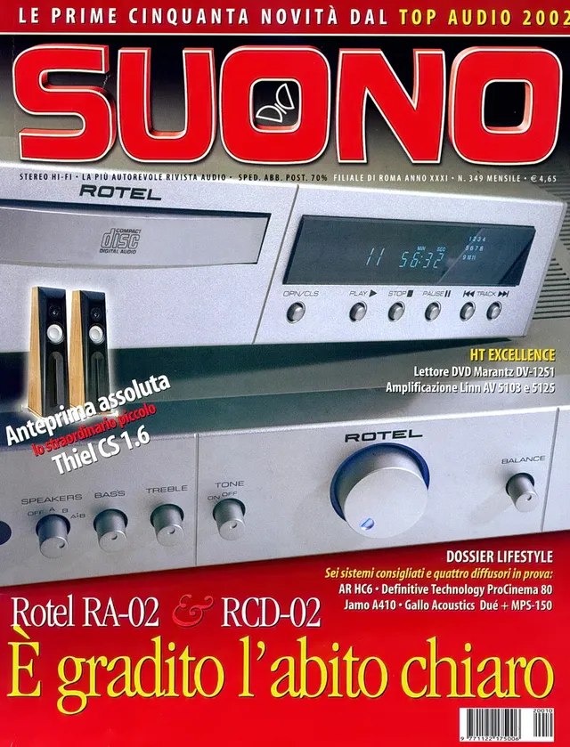 Suono n° 349 rivista numero singolo hi-fi