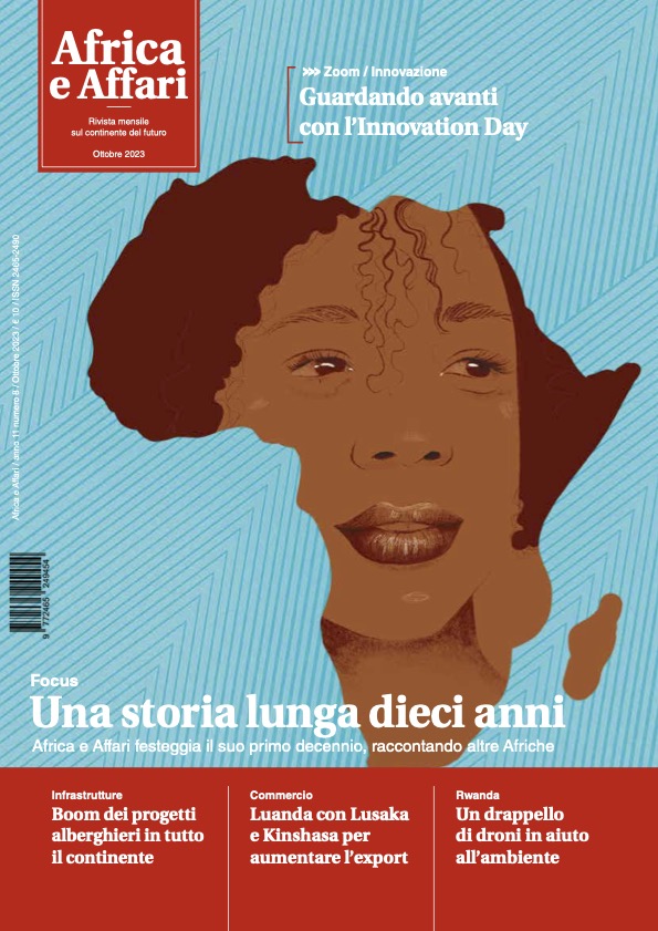 Africa Affari ottobre 2023 Dieci anni rivista digitale numero singolo