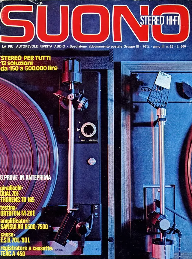 Suono n° 26 rivista numero singolo hi-fi