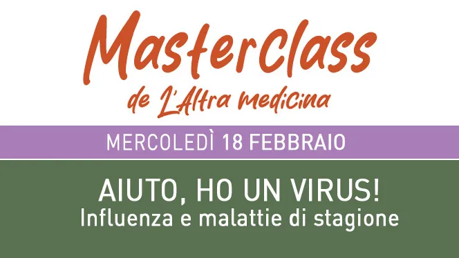 L'Altra Medicina Aiuto ho un virus masterclass 18 febbraio