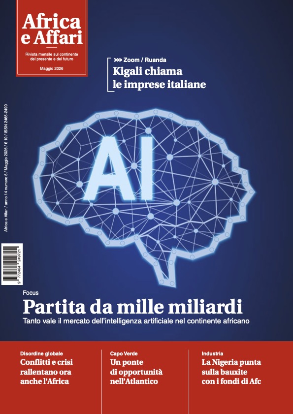 Africa Affari Edizione cartacea maggio 2026 rivista Intelligenza AI