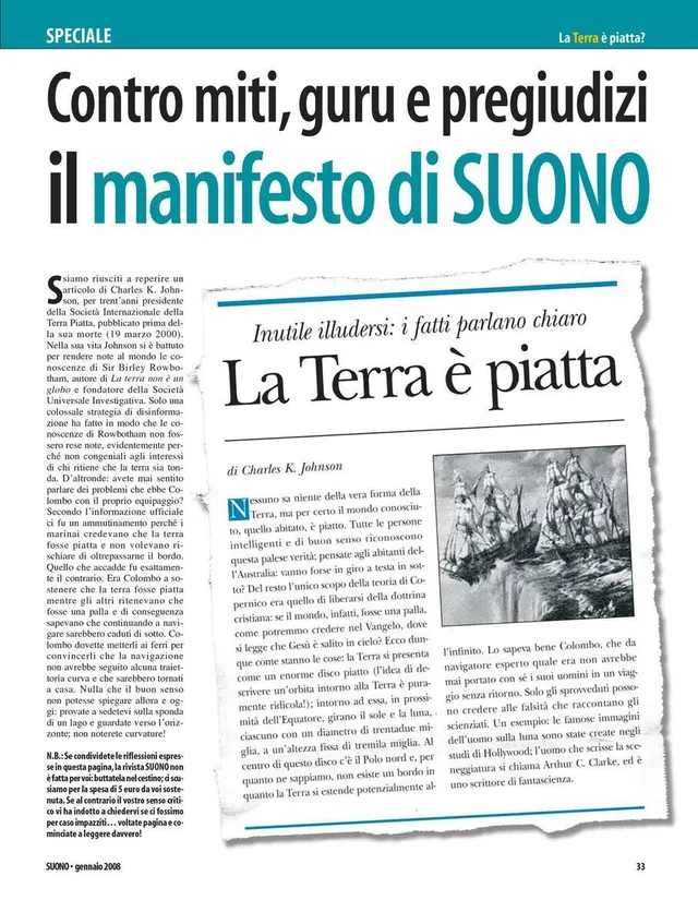 L'altro Suono La terra è piatta n. 003 rivista