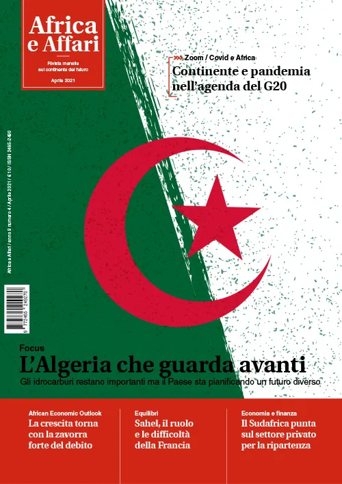 Africa e Affari aprile 2021 rivista numero singolo digitale Algeria