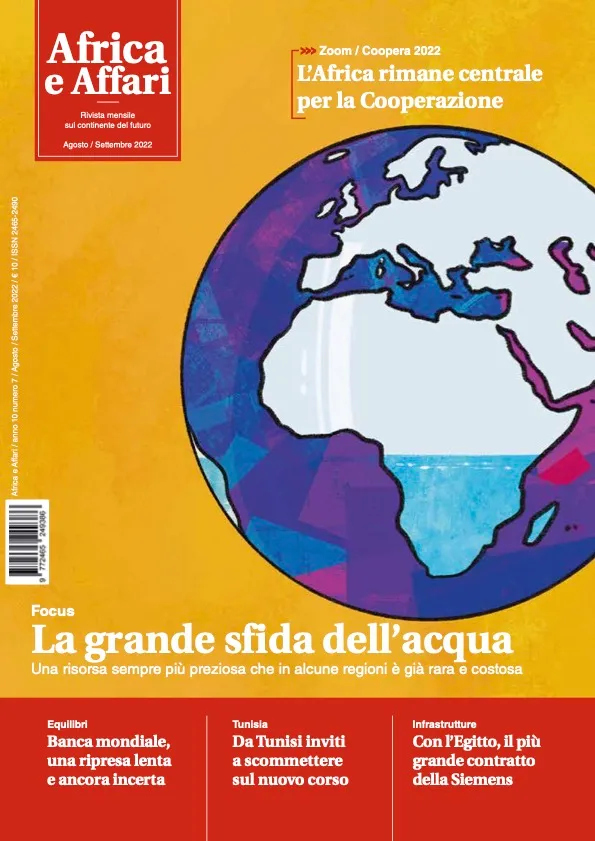 Africa Affari ago/sett 2022 La grande sfida dell'acqua rivista digitale