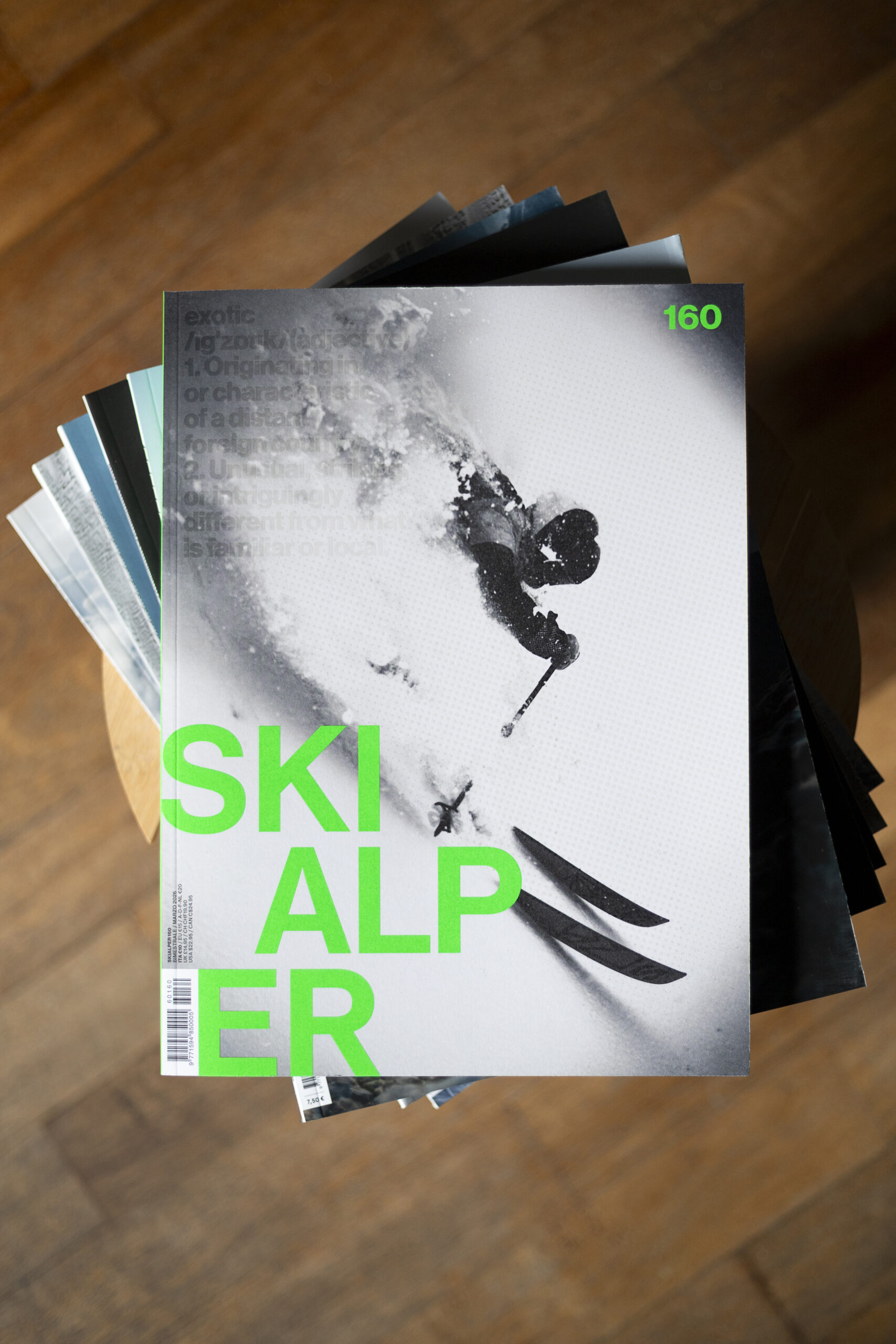 Skialper abbonamento rivista 6 numeri italiano bimestrale