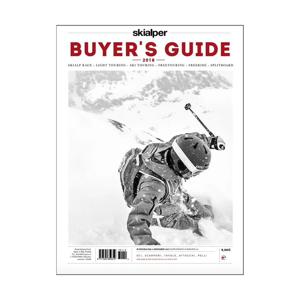 Skialper Buyer’s Guide 2018 rivista test sci attacchi pelli