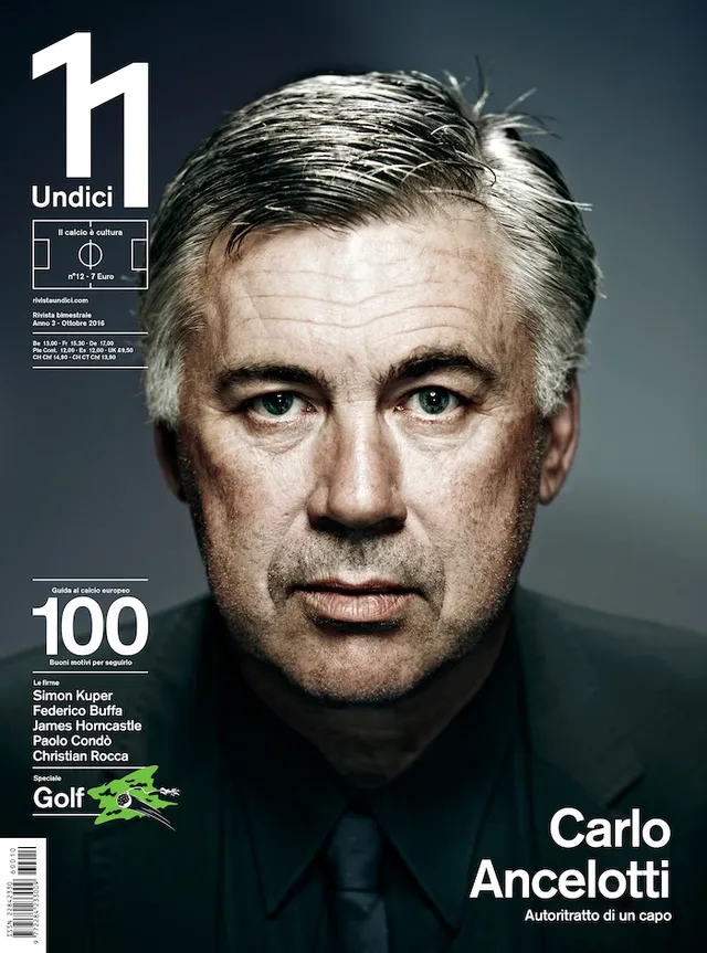 Undici Magazine n°12 rivista numero singolo Ancelotti