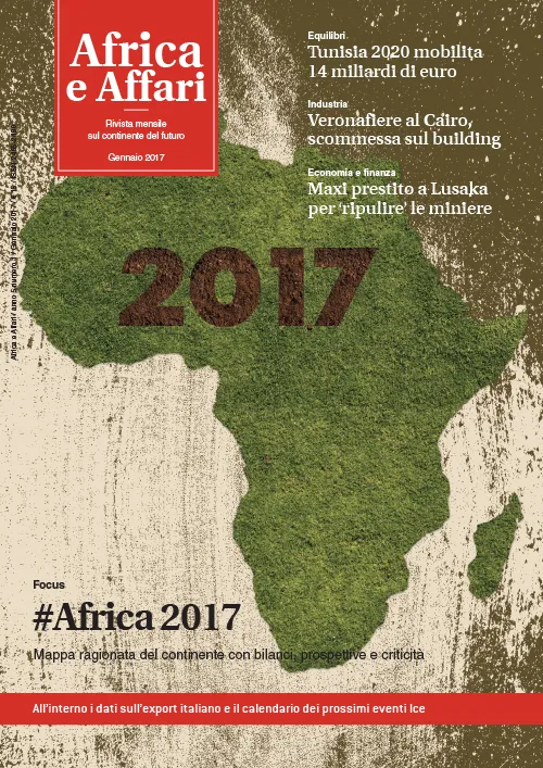 Africa Affari gennaio 2017 Africa 2017 rivista digitale numero singolo