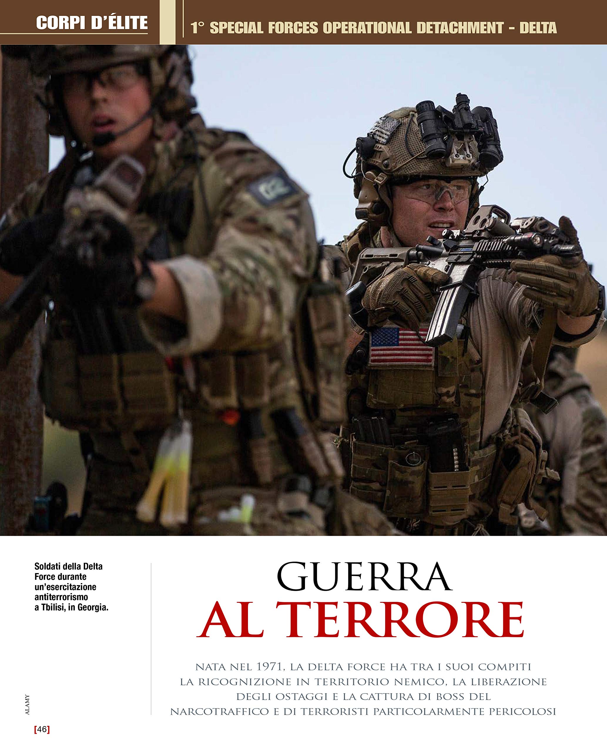 Sprea I Corpi Speciali rivista numero singolo militare