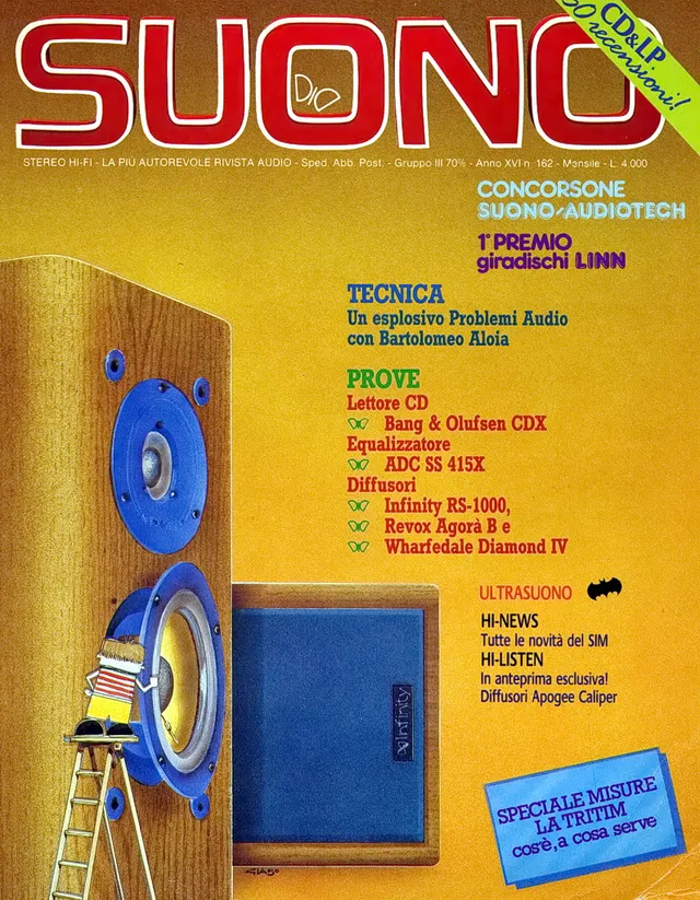 Suono n. 162 rivista numero singolo arretrato hi-fi
