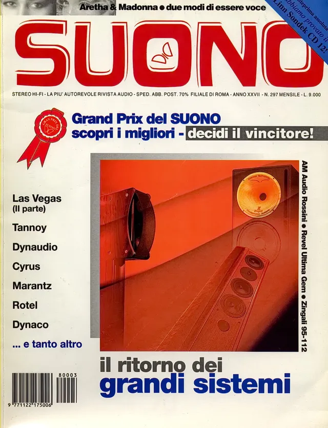 Suono n° 297 rivista numero singolo CES Las Vegas