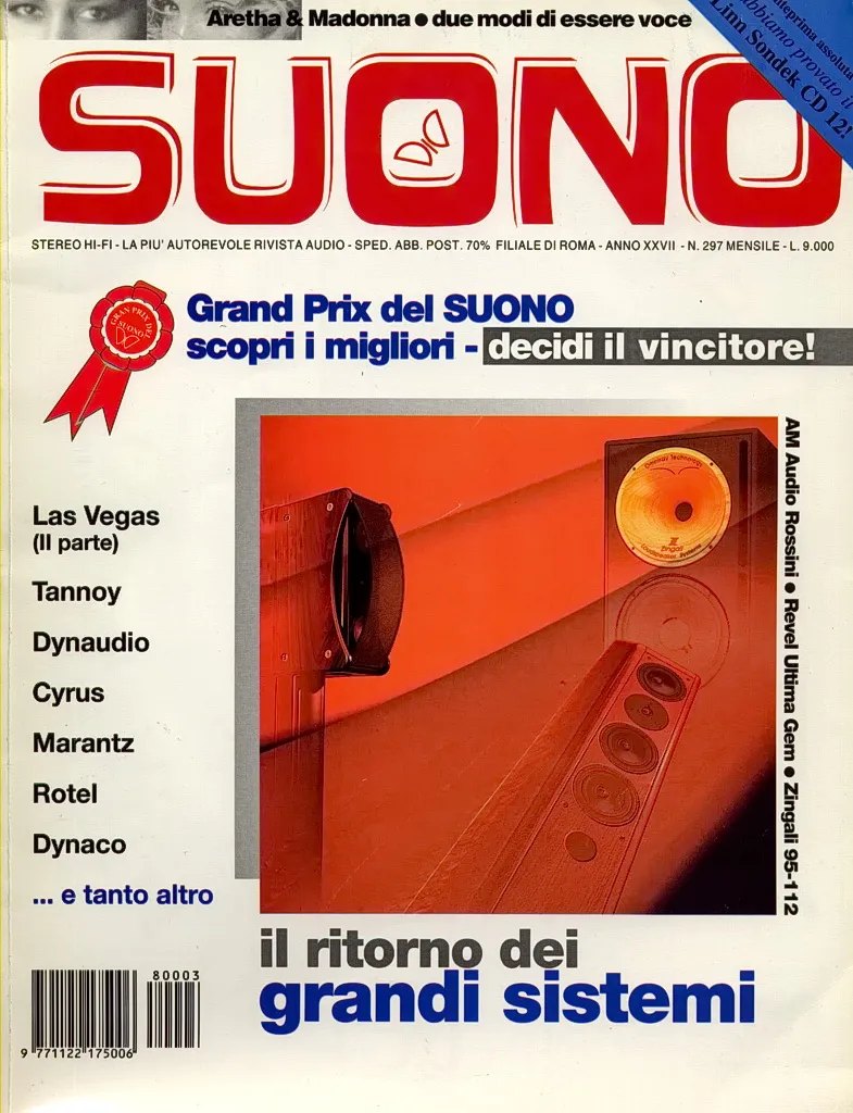 Suono n° 297 rivista numero singolo CES Las Vegas