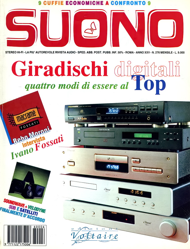 Suono n° 276 rivista numero singolo hi-fi audio